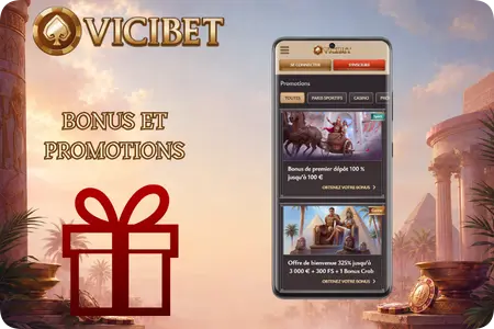 Offres de bienvenue et promotions en cours